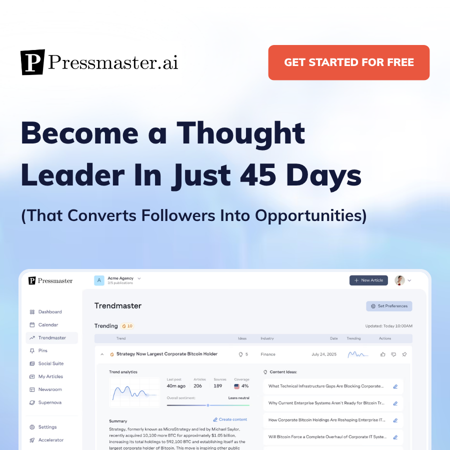 Pressmaster Banner Ad