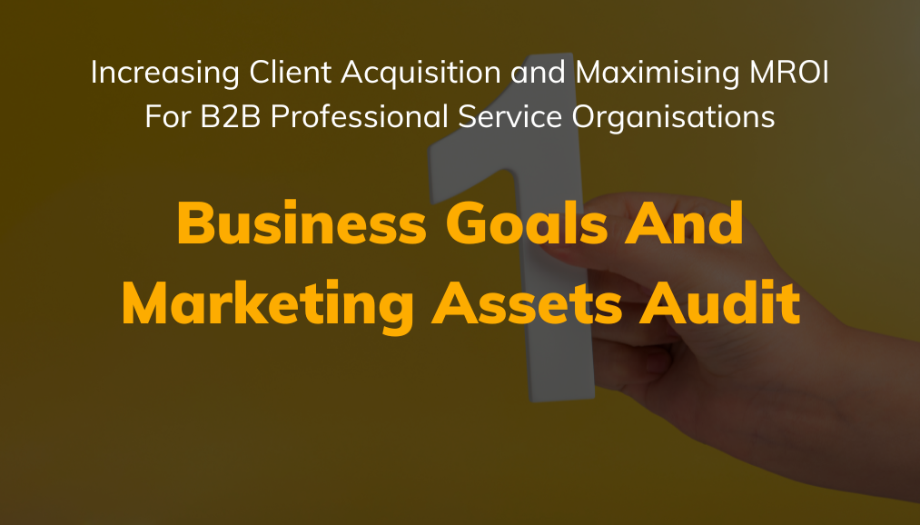 1-Business Goals And Marketing Assets Audit