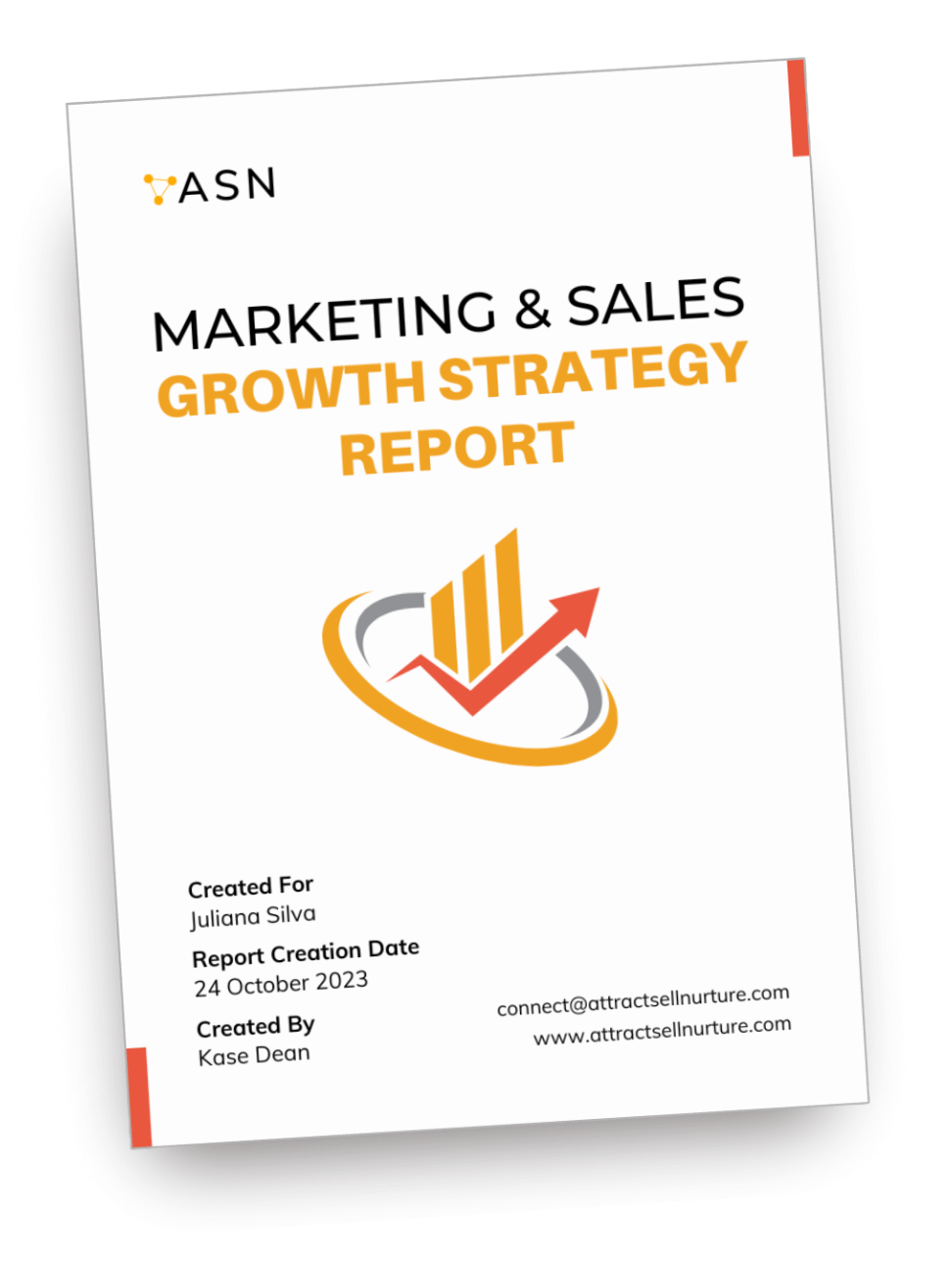 Growth Strategy Report Cover Mockup Growth Strategy Report Cover Mockup